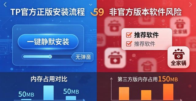 TP官方正版下载安装对比：哪个更靠谱？