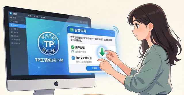 TP官方正版下载安装动画教程，一看就会